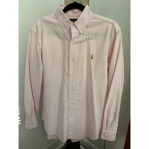 Ralph Lauren Polo Pink Button Down (Classic Fit)